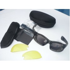 MOTORCYCLE GOOGLES - WITH INTERCHANGEABLE GLASS
